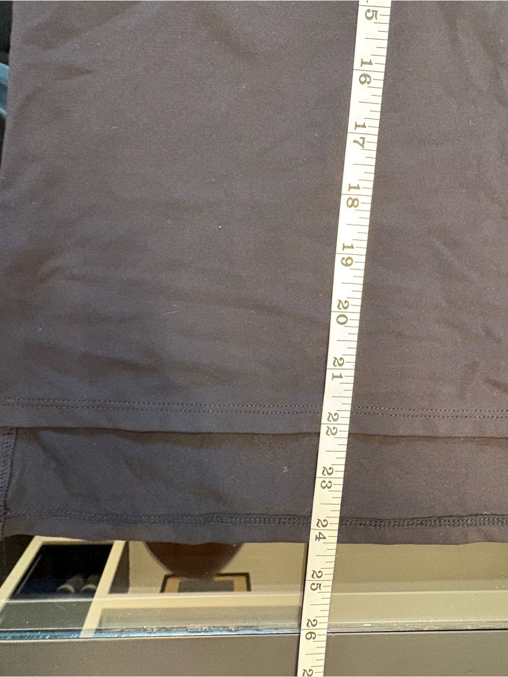 Fabletics Black Racerback Layered Workout Tank - Picture 7 of 7